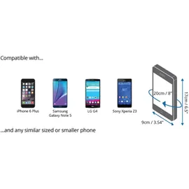 Overboard iPhone Tasche wasserdicht schwarz