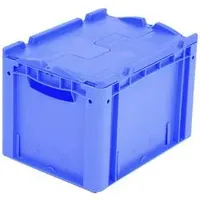 BITO 1658182 Stapelbehälter lebensmittelgeeignet (L x B x H) 400 x 300 x 270mm Blau