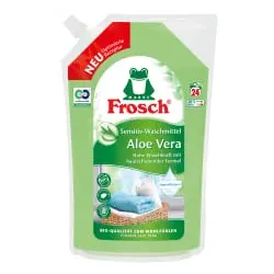 Frosch Sensitiv-Waschmittel Aloe Vera, hypoallergen und schonend 116663 , 1,44 Liter - Beutel, wiederverschließbar