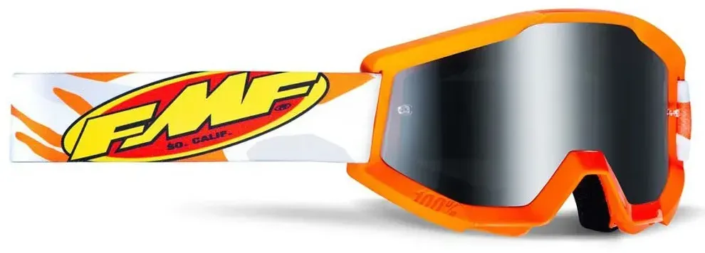 Fmf Powercore Offroad-brille - Grey - Mirrored