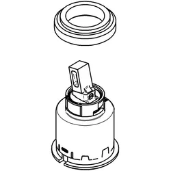 Grohe Kartusche 440999 Keramik mit Ecom-Funktion für Eichelberg Armaturen 44099900