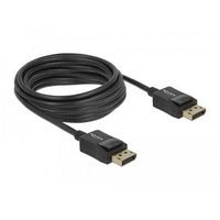 DeLock 85304 DisplayPort-Kabel 5 m Schwarz