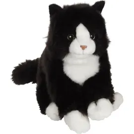 gipsy toys GIPSY Katze Mimiz 28 cm Schwarz/Weiß
