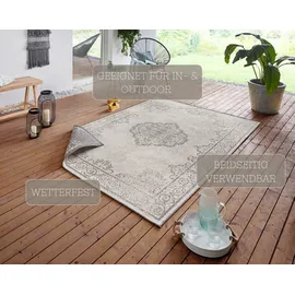 HANSE HOME Teppich Cebu grau 160x230