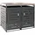 Proregal Mülltonnenbox XL 125 x 140 x 102 cm anthrazit