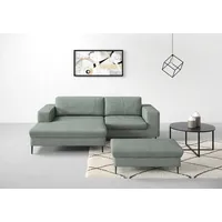 DOMO collection Eckcouch Cord 2-Sitzer Mint