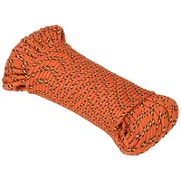 vidaXL Leinen Bootsseil 3 mm 25 m Polypropylen Orange