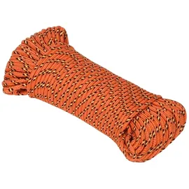 vidaXL Leinen Bootsseil 3 mm 25 m Polypropylen Orange