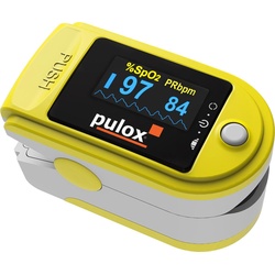 Pulox, Pulsoximeter + EKG, Pulsoximeter PO-200 gelb
