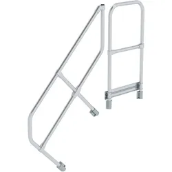 Munk Zweiter Handlauf für Treppe mit Plattform 45° - 600504