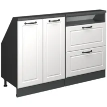 Vicco Rion 120 x 83,8 x 46 cm Weiß/Anthrazit