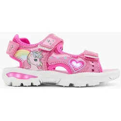Sandale - mit Licht - Damen - pink