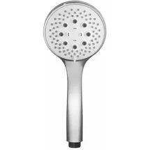 Herzbach Living Spa Handbrause 11.675400.1.01 Brausekopf 100mm, mit Clean-Effekt, chrom