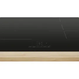 Bosch Herdset Bosch Backofen EcoClean mit Induktionskochfeld PowerBoost - autark, 60 cm - Schwarz