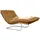 W.Schillig Relaxliege daily dreams Leder 95 x 91 x 170 cm Gelb mit Kissen