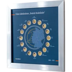 Präsentationsrahmen 2-Euro-Gedenkmünzen "Deutsche Bundesländer"