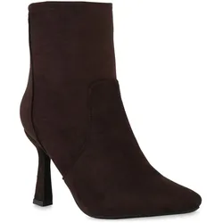 Damen Klassische Stiefeletten in Dunkelbraun