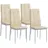 Albatros Esszimmerstuhl Rimini Kunstleder beige 4er Set