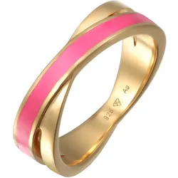 Elli Wickelring Emaille 925 Sterling Silber Ringe   Damen 