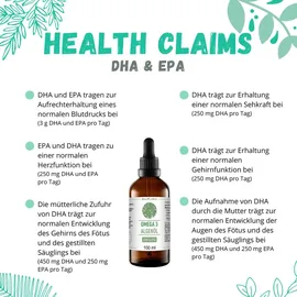 sinoplasan gmbh Omega 3 Algenöl 100 ml