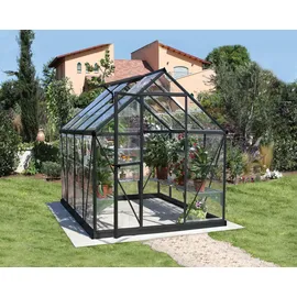 CANOPIA Harmony Gewächshaus Alu Grau Polycarbonatplatten 0,7 mm 4,57 m2