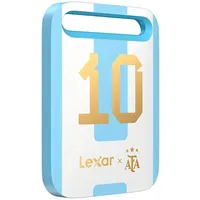 Lexar SL260 Portable SSD - 512GB (AFA) (0.51 TB), Externe SSD, Schwarz