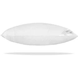 HS17 Kopfkissen 3 Kammer Daunen Feder Kissen Daunenkissen 80x80 cm 1600 g