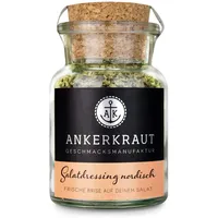 Ankerkraut Salatdressing Nordisch Gewürz, 115g im Korkenglas, Dressing für Knackigen Salat Schnell Selber Machen, Premium Qualität aus Hamburg