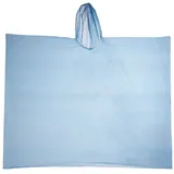 Relaxdays Regenponcho 15er Set, bunt Blau,Gelb,Rot