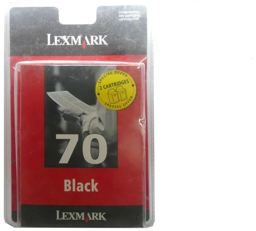Original Lexmark Tintendruckkopfpatrone 70 schwarz für Z X 45 70 4250