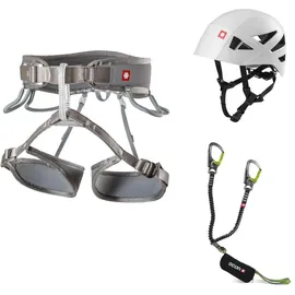 Ocùn Via Ferrata Twist Shard Klettersteigset Grau/Grün