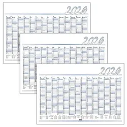 3 Jahresplaner abwischbar Extra 2026
