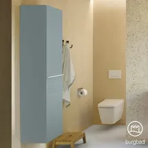 Burgbad Fiumo Hochschrank, 2 Türen, HSLZ035LF3957G0223,