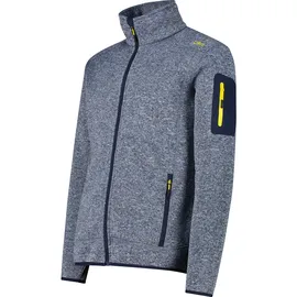 CMP Herren Unterjacke Herren Fleecejacke, Größe 54 in Grau B.Blue-Bluestone 10NU