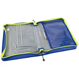 Dönges Dokumentenmappe Komfort Plus, blau/gelb