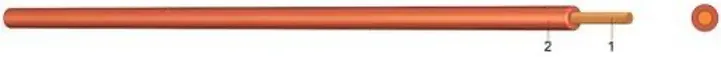 PVC Aderleitung Yf 16 mm2 (50m) - braun