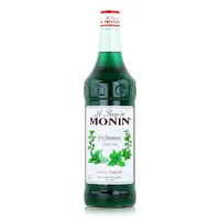 Monin Sirup Pfefferminz 1L - Cocktails Milchshakes Kaffeesirup (1er Pack)