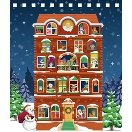Ursus Magischer Kratzel-Adventskalender 1 St. 16,5 x 21 cm bunt