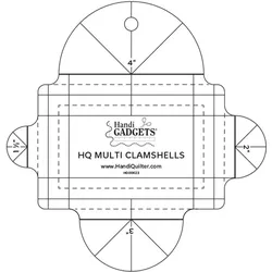 Handi Quilter Multi Clamshells Ruler