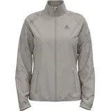 Odlo Damen Laufjacke ESSENTIAL LIGHT REFLECTIVE, silver cloud, L