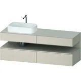 Duravit Waschtischunterschrank wandhängend „Qatego“ 160 × 60 × 55 cm