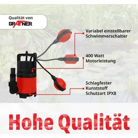 Grafner Schmutzwassertauchpumpe ZSPW400-D