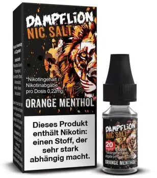 Dampflion Orange Menthol NicSalt Liquid 10ml / 20mg