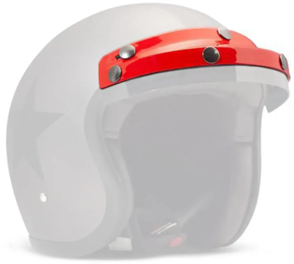 Dmd Off-road Peak Visier - Red - One Size