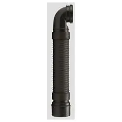 Sanit WC-Anschlussrohr 58938000000 flexibel, schwarz, DN 90/100