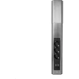 Bachmann CASIA 2, 3-fach, 1x USB-A/1x USB-C, 2m, silber (932.006)