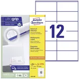 Avery Zweckform AVERY Zweckform Etiketten, 105x48mm, weiß 200 Blatt 3424-200