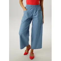 Aniston SELECTED 7/8-Jeans weiter Oberschenkel und der weiter Beinverlauf blau 44