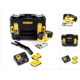 DeWalt DCS 334 D2 inkl. 2 x 2,0 Ah + Ladegerät + TSTAK