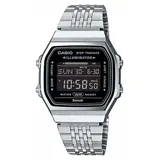 Casio Vintage Iconic Digitaluhr Bluetooth Edelstahl 38 mm ABL-100WE-1BEF